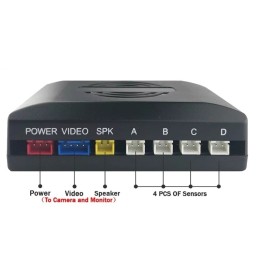 Peruutuskamera, pysäköintianturit, valvontalaite - sarja