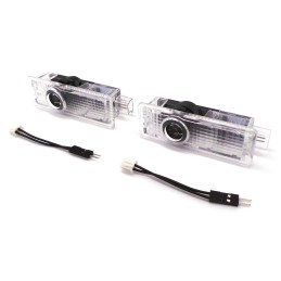 BMW durvju logotipa projektora LED komplekts 2 gab