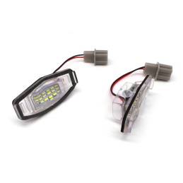 Lampes de plaque d'immatriculation Honda LED 2x550lm, set de 2pcs