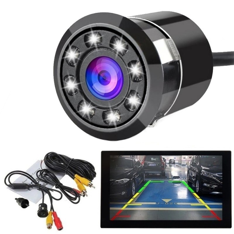 Couvací, parkovací, denní/noční kamera mini IP68 170 nárazník