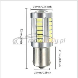 lED bulb BAY15D 12-18V 1000lm CANBUS
