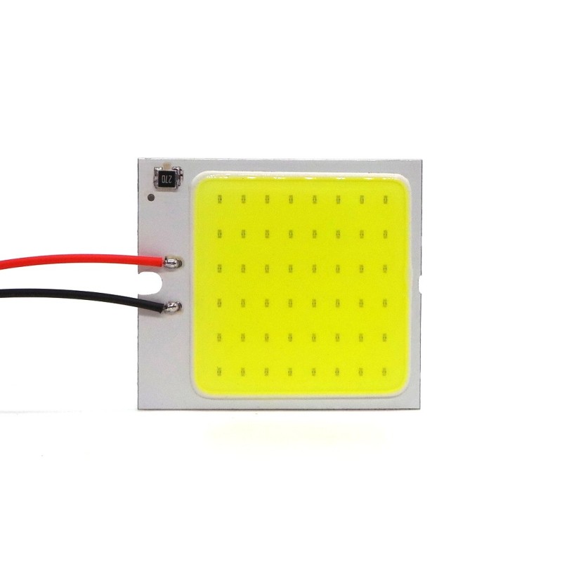 40x35 LED COB-Platte 12V T10, SV8.5, T4W 600lm