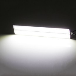 Tagfahrlicht COB LED 20W Tageslicht silber