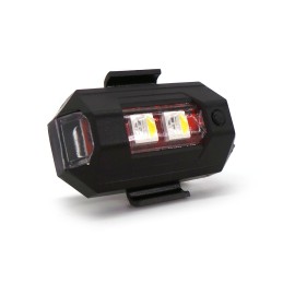 Lampe 7 couleurs universelle moto, vélo, drone USB