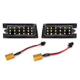 Jeep Cherokee registreringsskyltbelysning LED 2st