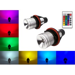 RGB-LED-Lampe für BMW Ringe...