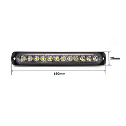 Lampe de recul 12 LED 12V-24V couleurs