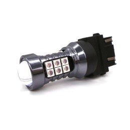 lED spuldze 3157 12V CANBUS 1400lm sarkana