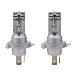 LED H4 9V-32V CANBUS CSP set New