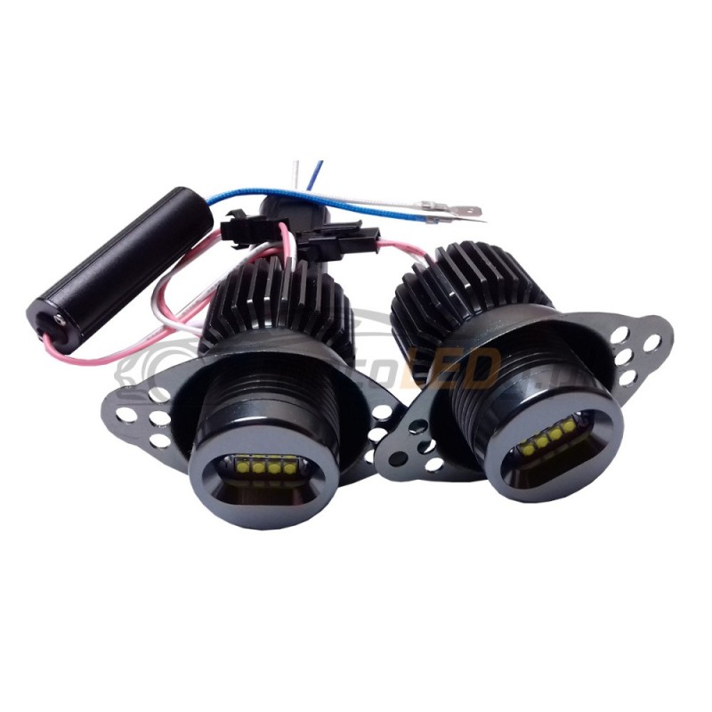 80W LED bulbs for BMW rings, set of 2