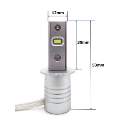 LED BULBS H3 9V-30V CANBUS CSP SET New