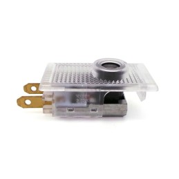 Éclairage de porte Mercedes à LED, ensemble de 2