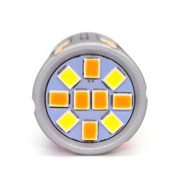 lED spuldze BAY15D 12-24V 21/5W CANBUS balta-oranža