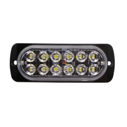 Заден фар 12 LED силен 12V-24V цветове малък