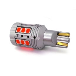lED lamp W16W 12-24V 100% KAN rood zonder fout