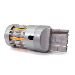 lED-lamppu W21W 7440 12-24V ei vikaa oranssi