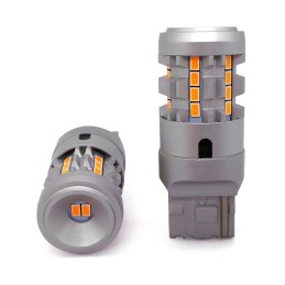 lED-lamppu W21W 7440 12-24V ei vikaa oranssi