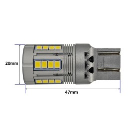 lED bulb 7443 12-24V no error 3000lm white