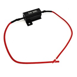 Rezistorius - CAN klaidų dekoderis 5W 36 Ohm 12V padėtis