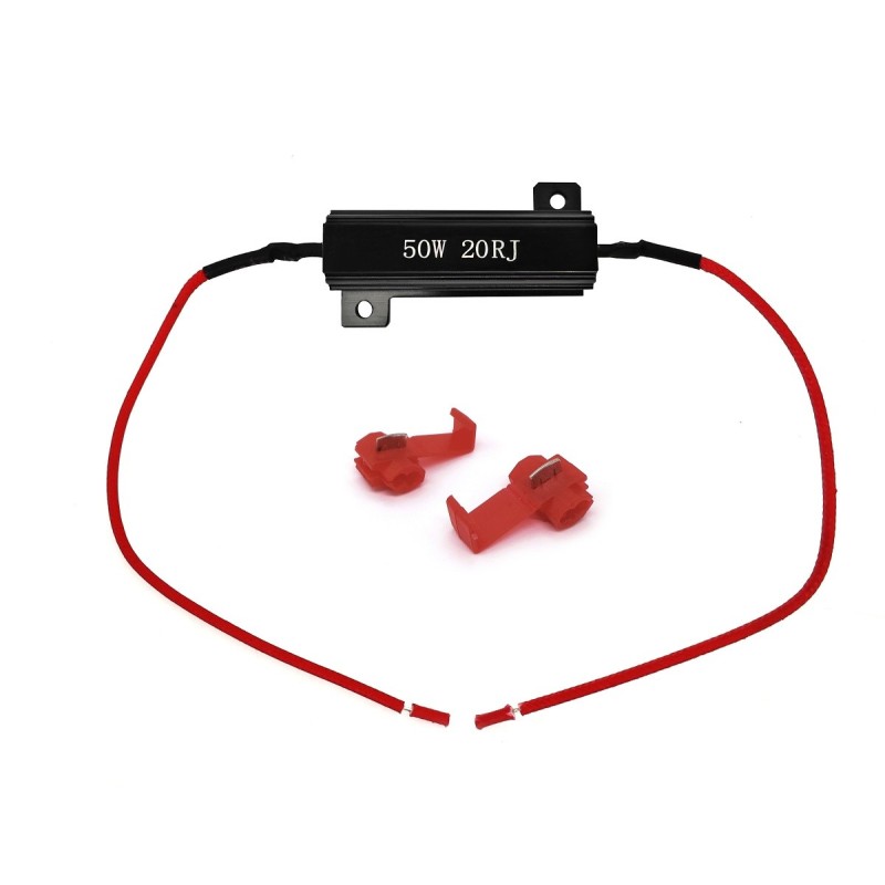 Resistor - CAN 50W 20 Ohm 12V felkodare