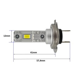 lED lemputė H7 9V-30V CANBUS 4500lm 1vnt
