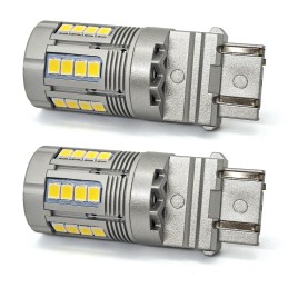 lED žiarovka 3157 12-24V bez chyby 3000lm biela
