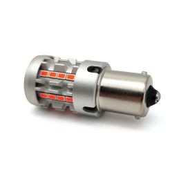 p21W LED BA15S 12-24V glödlampa utan fel röd