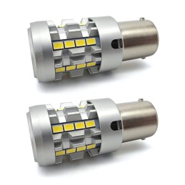bec LED P21W BA15S 12-24V fără defect 2600lm alb