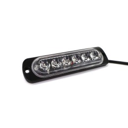 Stroboskooppimerkkivalaisin 6 LED 12V-24V, vihreä