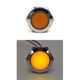 LED Armaturenbrett Licht 22mm Farben
