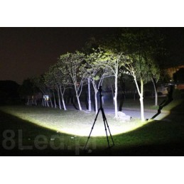 LED flashlight + lading