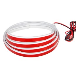 Flexibele dagrijverlichting onder de motorkap 180cm DRL LED 12V + WOW