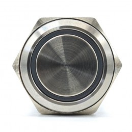 Interruttore On/Off, pulsante a scatto a LED 18 mm 3-in-1