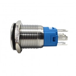 Interruttore On/Off, pulsante a scatto a LED 18 mm 3-in-1