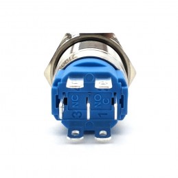 Interruttore On/Off, pulsante a scatto a LED 18 mm 3-in-1