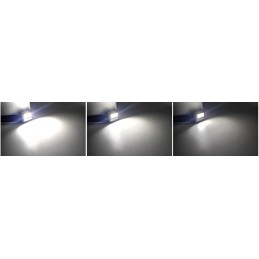 mini priekinis žibintas - COB 3xAA, 3 veikimo režimai