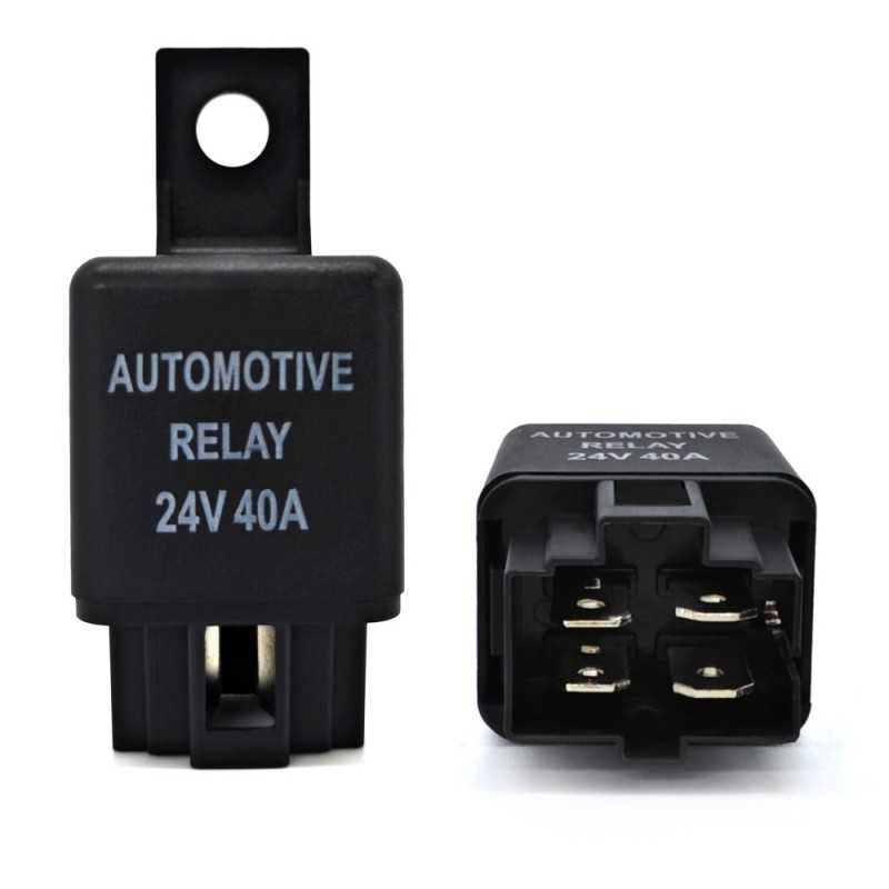 Universalrelä 24V, 4 stift