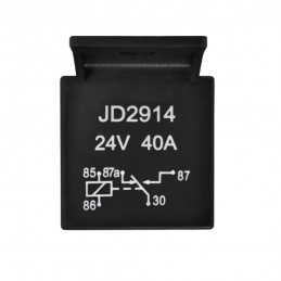 Univerzális relé 5 tűs 24V 40A