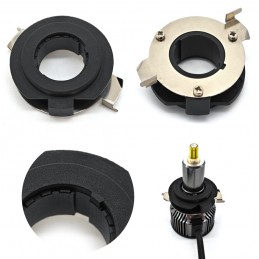 Adapter für H7 LED-Lampen mit Flansch, M-120