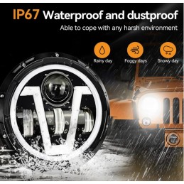 Front light 7" Full LED V 1pc