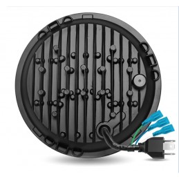 Hoofdlamp 7" Full LED schedel 1pc