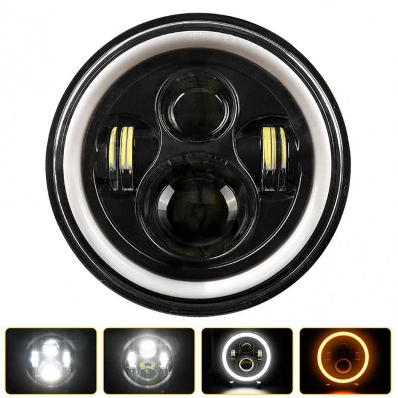 Feu avant 7" Full LED 8, 1pc