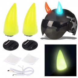 Šviečiantys šalmo ragai - LED 1 vnt