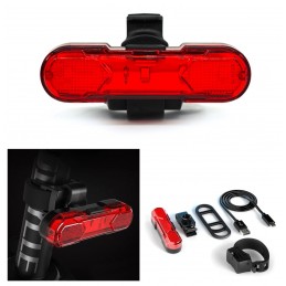 Bike lamp 4 modes USB...