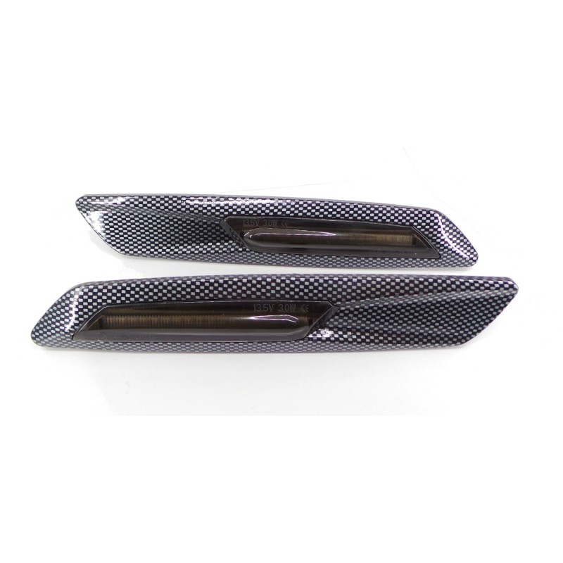 BMW 1, 3, 5 serijos LED gabaritiniai žibintai - komplektas, tamsintas dangtelis