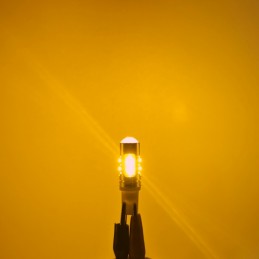 bec LED W16W, T15 12-24V CANBUS portocaliu SUA