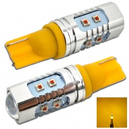 bec LED W16W, T15 12-24V CANBUS portocaliu SUA