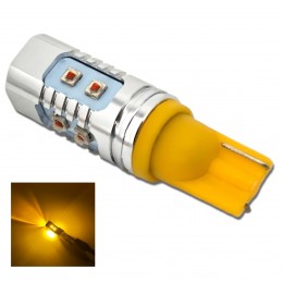 bec LED W16W, T15 12-24V CANBUS portocaliu SUA