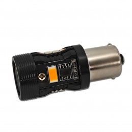 bec LED P21W, BA15S 12V fără defect portocaliu Noutate