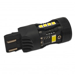 bec LED W21/5W 7443 12V fără defect, alb EU-USA